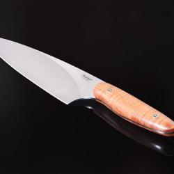New Generation Chef 200mm - Fiddleback Maple Handle other view